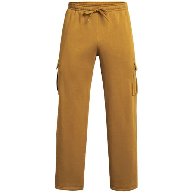 Under Armour Mens PR Icon Open Hem Fleece Joggers Yellow male XS