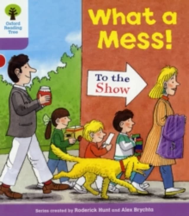Roderick Hunt Oxford Reading Tree: Level 1+: More Patterned Stories: What a Mess! Book Multi unisex