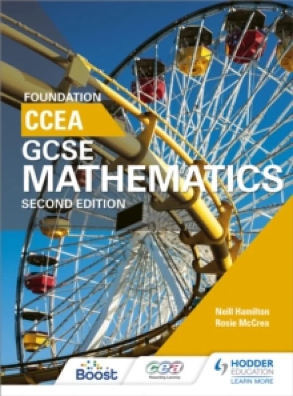 Rosie McCrea CCEA GCSE Mathematics Foundation for 2nd Edition Book Multi unisex