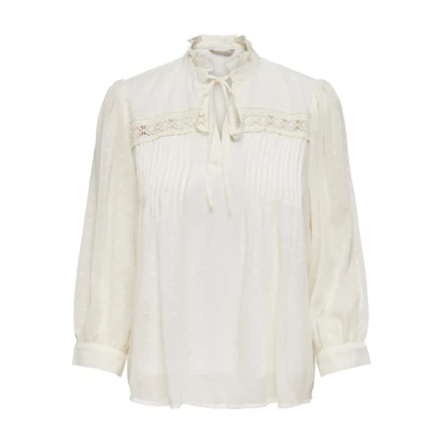 Only Womens T-Shirt Only onlmadonna Blanc Female S