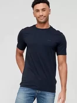 BOSS Thompson Tonal Logo T-Shirt - Dark Blue, Dark Blue Size M Men