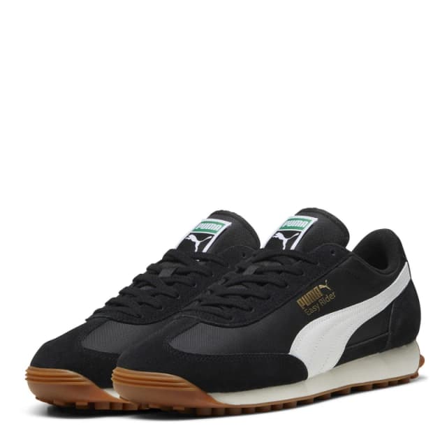 Puma Easy Rider Vintage Trainers Black/White 8 UK