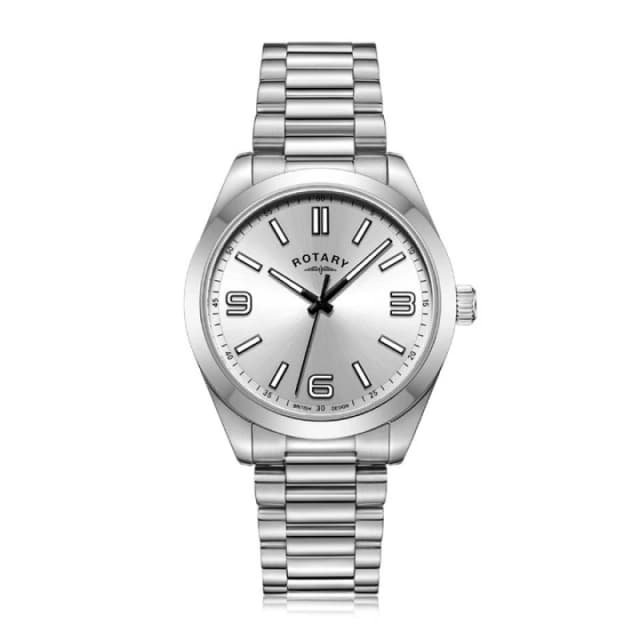 Rotary Rotary Men Sport Silver Watch Silver One Size Male 5037678063780
