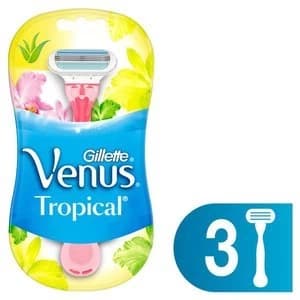 Venus Tropical Disposable Razors X3