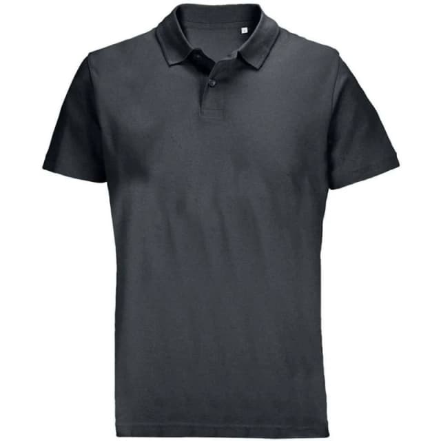 SOL'S Pulse Pique Polo Shirt in Dark Grey Size: Small Dark Grey Unisex S