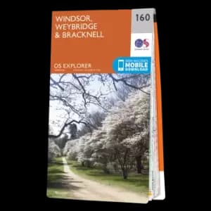 Map of Windsor, Weybridge & Bracknell