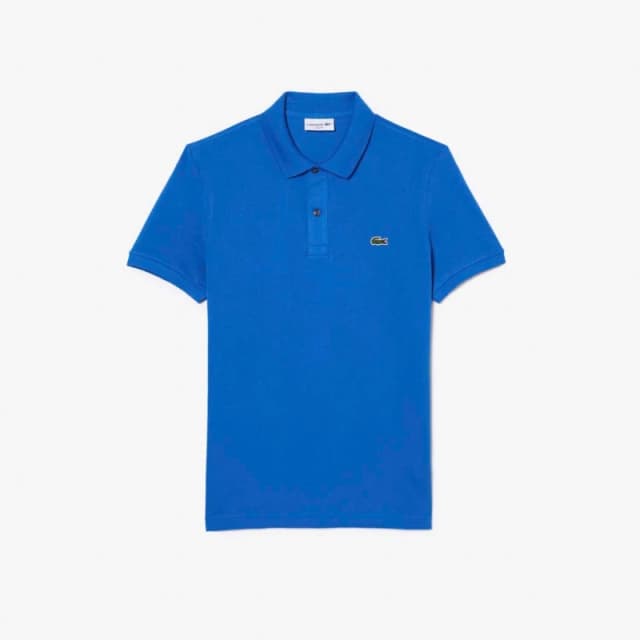 Lacoste Slim Fit L.12.12 Piqu Polo Shirt Short Sleeve Polos XS Blue 29278318310