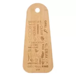 5Five Set Of 2 Tapas Bamboo Cutting Board 45 X 19Cm