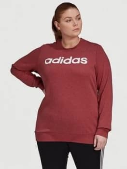 Adidas Essentials Linear Sweat - Plus Size