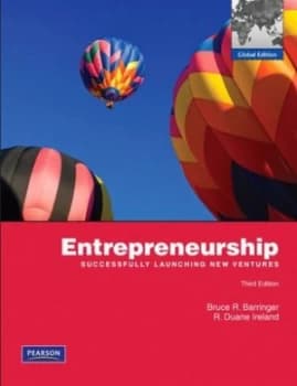 Entrepreneurship by Bruce R. Barringer Book