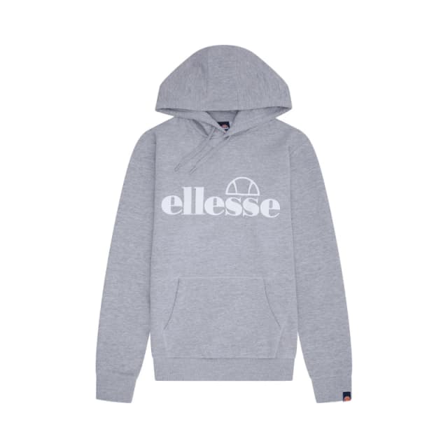 Ellesse Womens Lyara Over the Head Hoodie Grey Marl female 8 (XS)