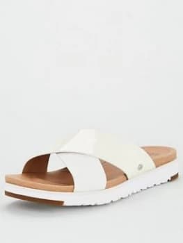 Ugg Kari Flat Sandal - White