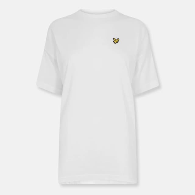 Lyle and Scott Oversized Tee - White White 6