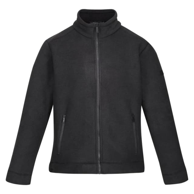 Regatta Regatta Men 'Garrian II' Full Zip Fleece in Black Size: Small Black S Male 5059404848430