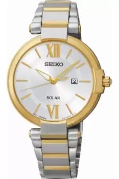 Ladies Seiko Solar Powered Watch SUT154P1
