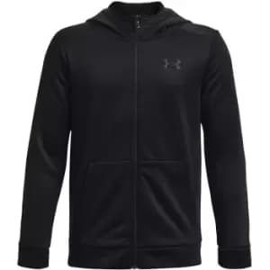 Under Armour Armour Full Zip Fleece Junior Boys - Black