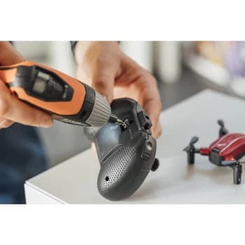 Black and Decker BCF611CK 3.6v Cordless Rapid Charge Screwdriver 1 x 1.5ah Integrated Li-ion Charger Case & Accessories