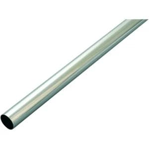Wickes Interior Multi Rail Tube - 25mm x 1.21m Chrome