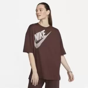 Nike Nsw Tee Ss Gfx Dnc - Brown