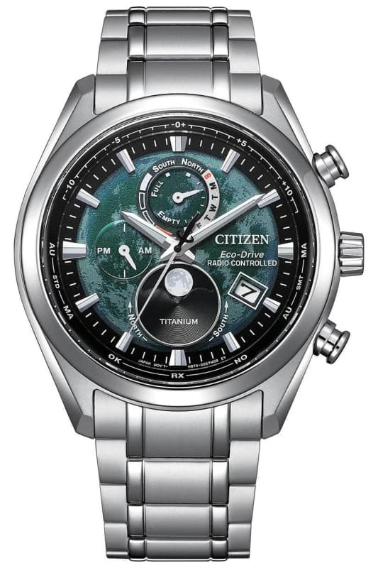 Citizen BY1010-57X Super Titanium 'Tsuki-Yomi' Moon Phase Watch - W38382