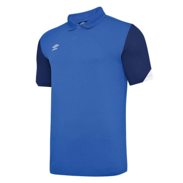 Umbro Total Training Polo Shirt in Blue Size: 11-12 Years Blue Unisex 11-12 Years