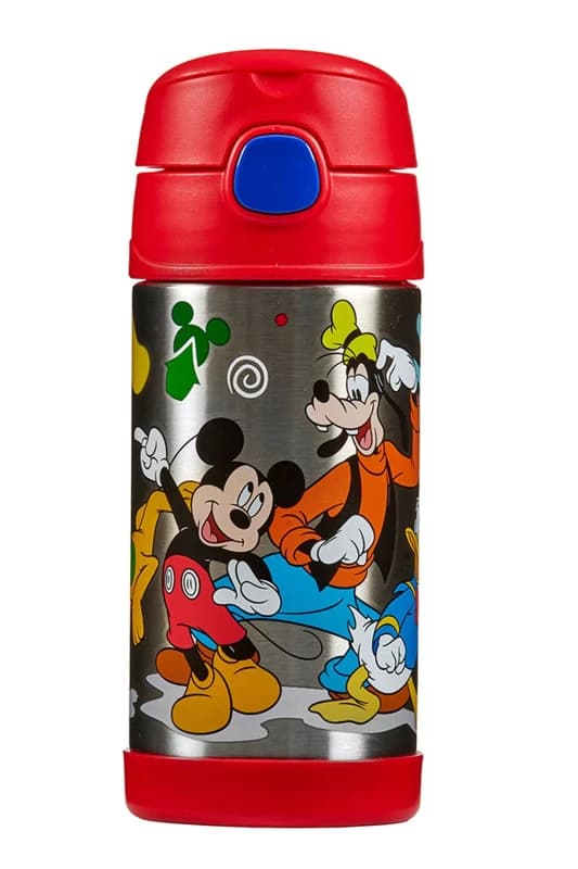 Thermos Disney Mickey &Friends Funtainer Stainless Steel Bottle 355Ml, Multi 5.0509E+12