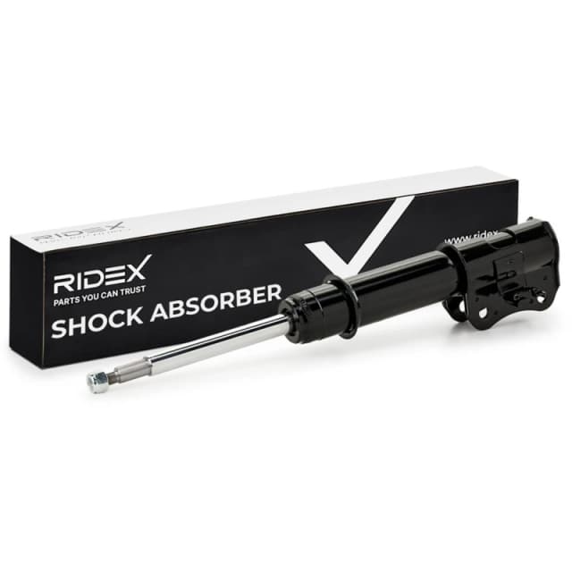 RIDEX 854S0778 Shock absorber Front Axle Right, Gas Pressure, Twin-Tube, Telescopic Shock Absorber, Top pin Shock Absorber (854)