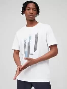 BOSS Regular Fit T-Shirt - White Size M Men