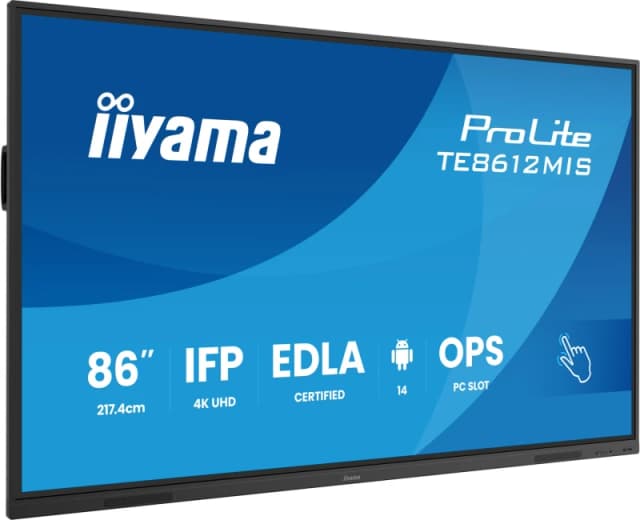 iiyama TE8612MIS-B4AG Signage Display Kiosk design 2.17 m (85.6")