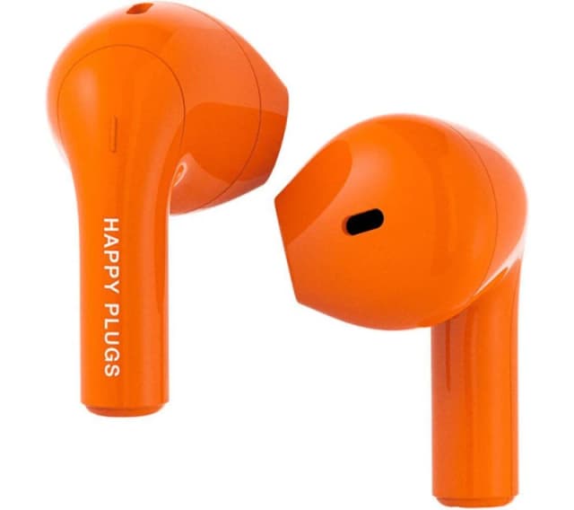 HAPPY PLUGS Joy Wireless Bluetooth Earbuds - Orange 7350116012880