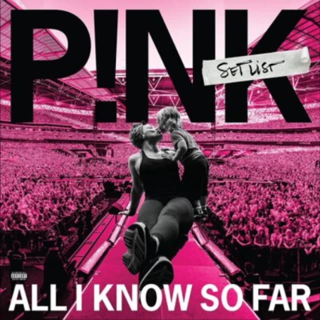 Pink All I Know So Far: Setlist 2LP Black unisex
