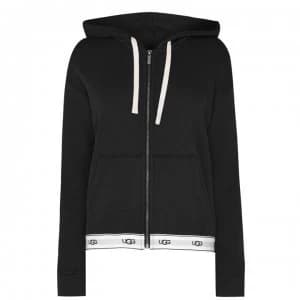 Ugg Sena Tape Zip Hoodie - Black