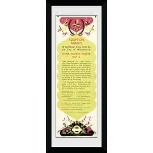 Transport For London Adoption Parade 30 x 75 Framed Collector Print