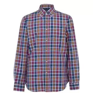 Paul And Shark Long Sleeve Check Shirt - Multi