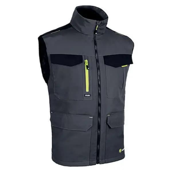 Flex Beeswift Flexworkwear Gilet Two Tone Grey/Black XS SFBWGYBLXS