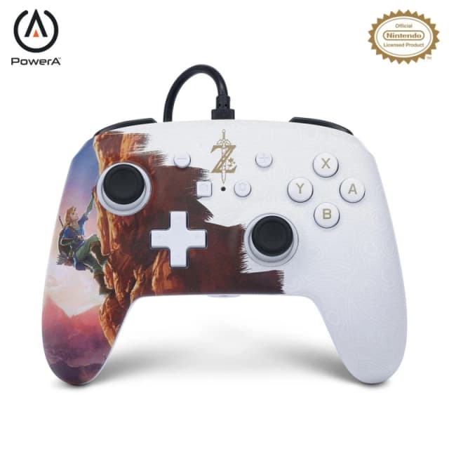 PowerA Enhanced Wired Controller for Nintendo Switch - Hero's Ascent Hero Ascent unisex One Size