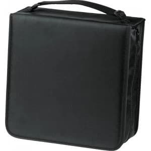 Hama CD Wallet Nylon 160 Black - 00033834