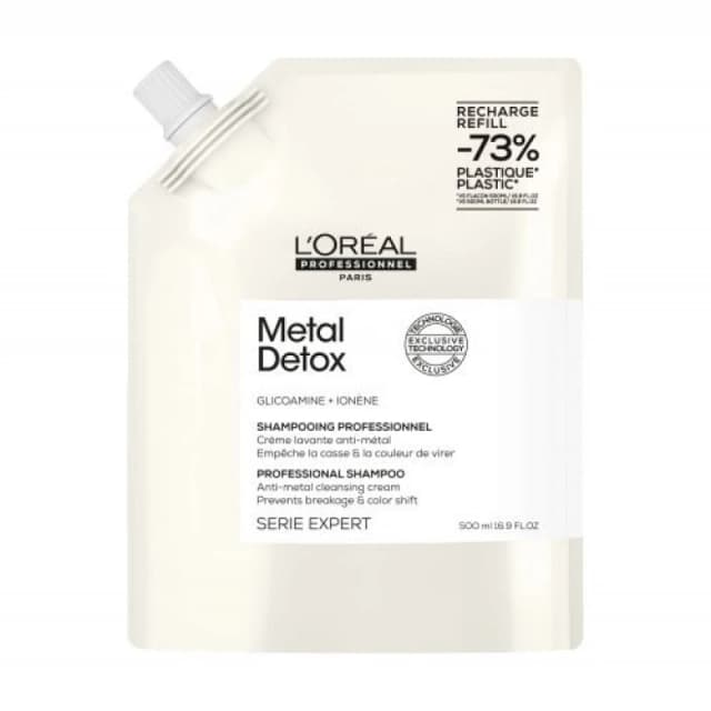 LOreal Professionnel Metal Detox Shampoo 500ml Refill