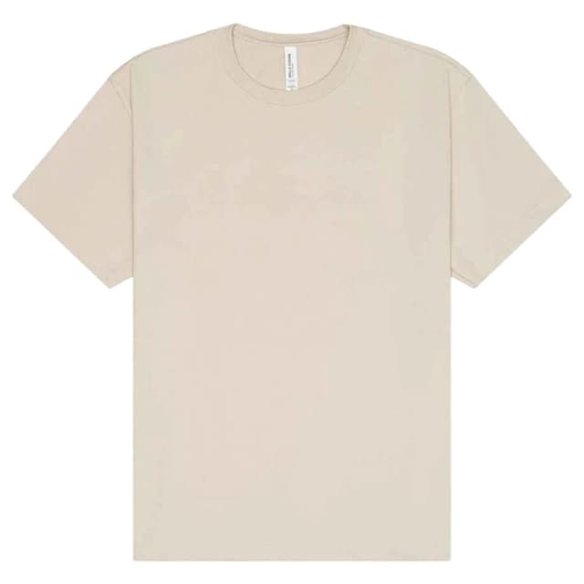 Bella + Canvas Mens Heavyweight T-Shirt in Light Sand Size: XS Light Sand Male XS