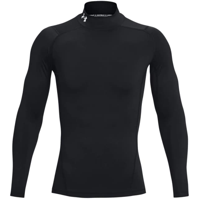 Under Armour Armour HeatGear Mock Long Sleeve Mens - Black XL