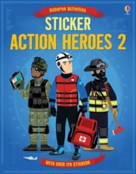 Sticker Action Heroes 2 by Lisa Jane Gillespie Book