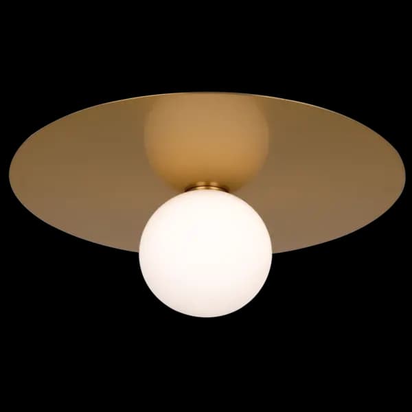 Cape Town Globe Ceiling Light Brass, G9