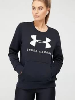 Urban Armor Gear 12.1 Rival Fleece Sportstyle Graphic Crew Sweatshirt - Black