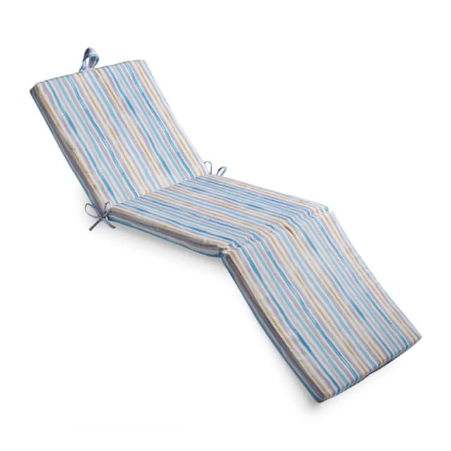 Luxury Living Striped Water Repellent Lounger Pad SUMLPSTRIP