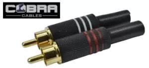 Phono/RCA Plugs Red & White