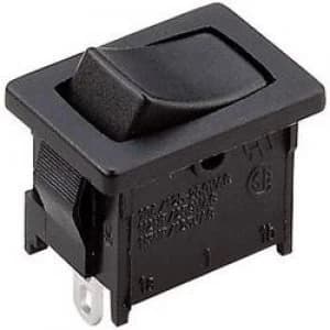 Toggle switch 250 V AC 6 A 1 x OffOn A12421100
