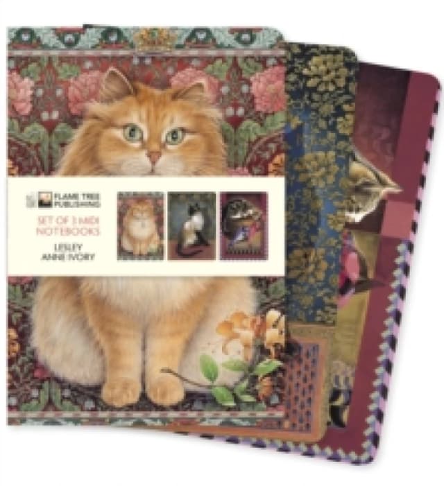 Lesley Anne Ivory Set of 3 Midi Notebooks Notebook / blank book