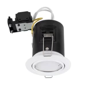Pack of 10 MiniSun Tiltable Fire Rated Downlights in White
