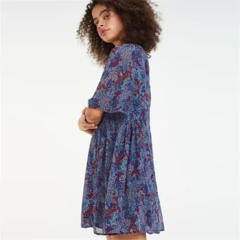 Tommy Jeans Floral Mini Dress - Floral/Sky 424