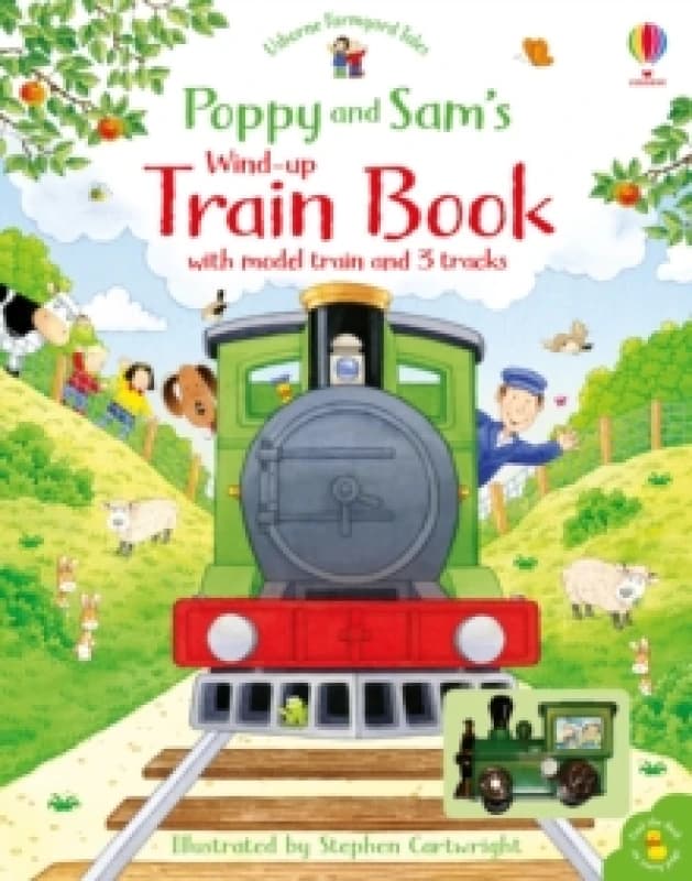 Heather Amery Poppy and Sam's Wind-up Train Book Multi unisex